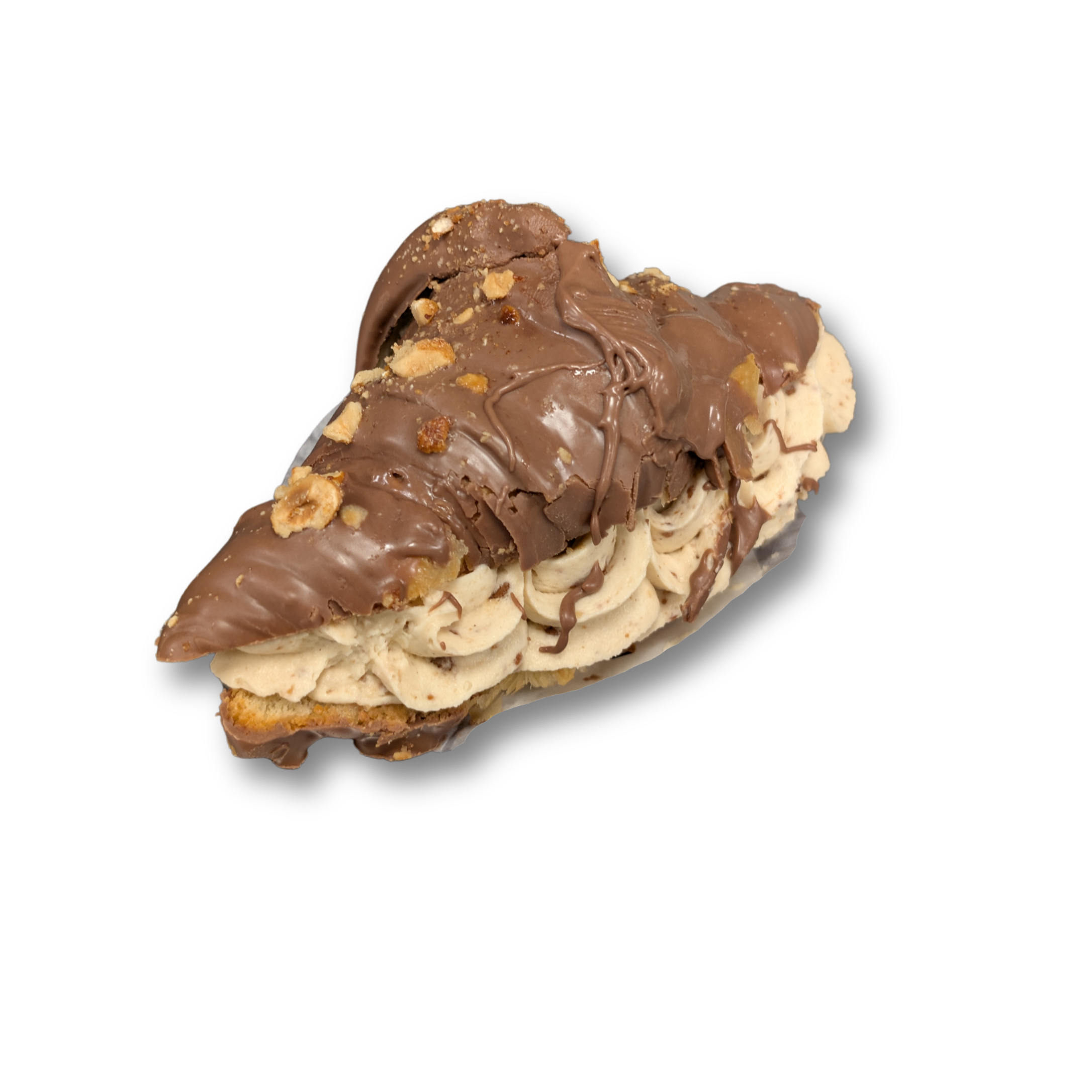 Gevulde roombotercroissant hazelnoot (vrijdag en zaterdag beschikbaar)